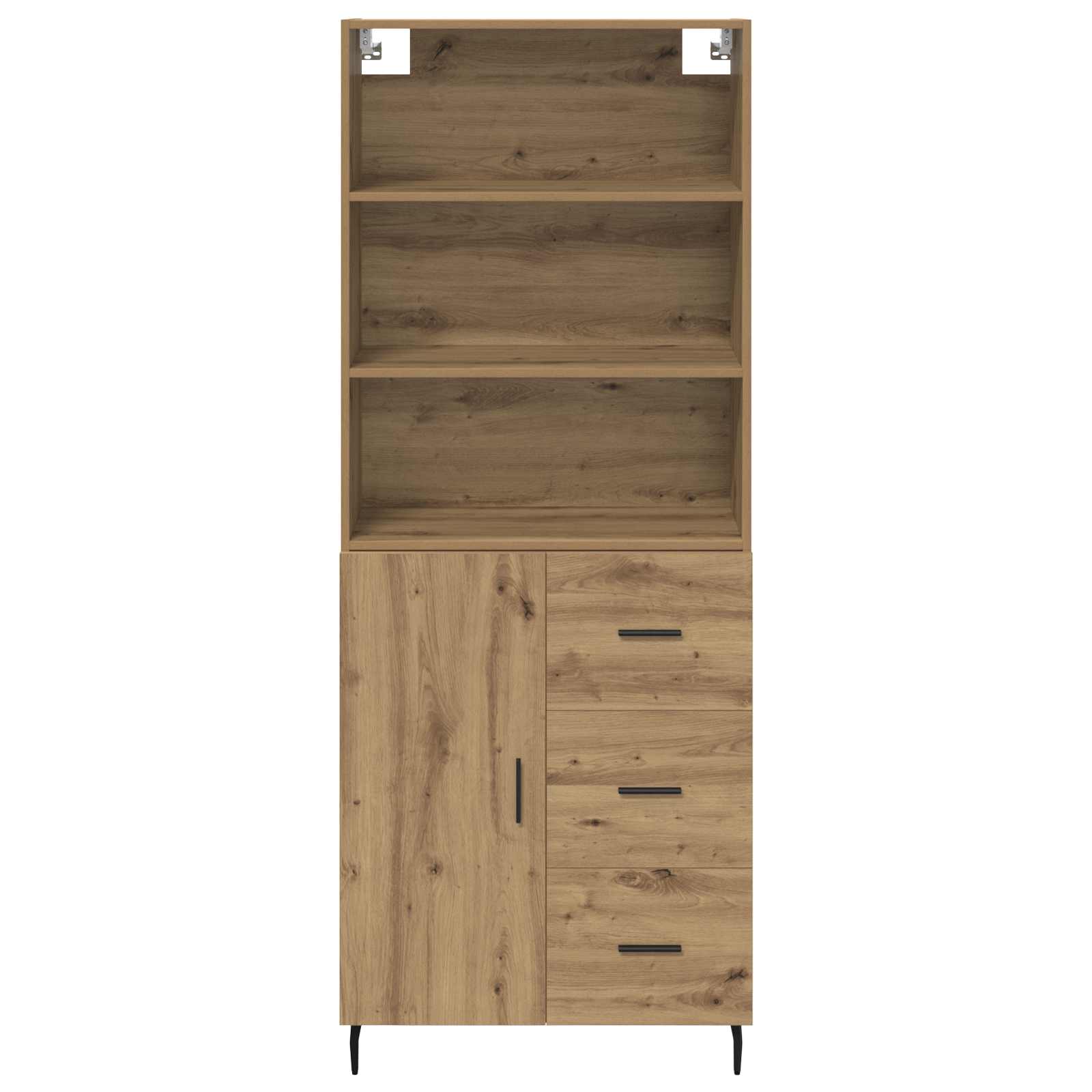 Hoge kast met lade Artisan Eiken 69,5 x 34 x 180 cm