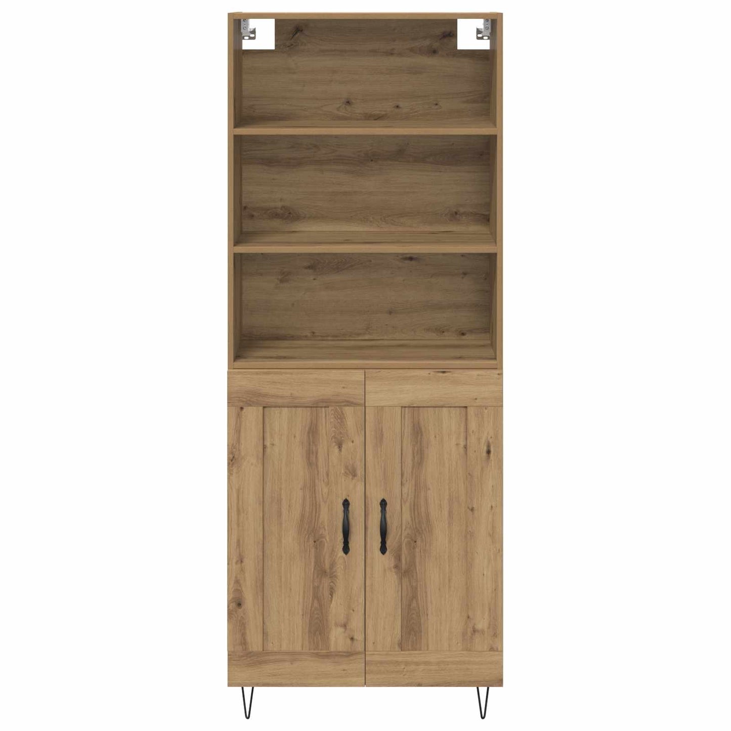 Hoge kast Artisan Eiken 69,5 x 32,5 x 180 cm Bewerkt hout