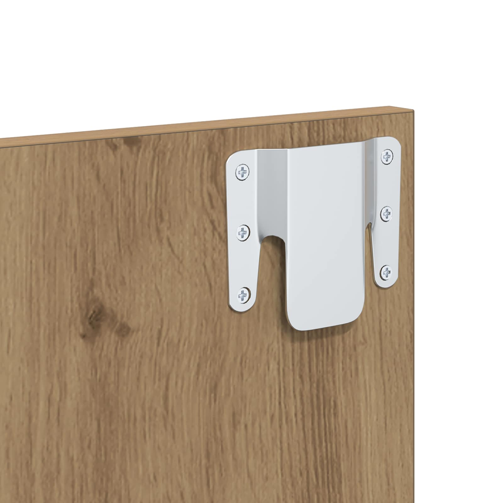 Hoofdbord Met Kast met lade 3 pcs Artisan Eiken Bewerkt hout