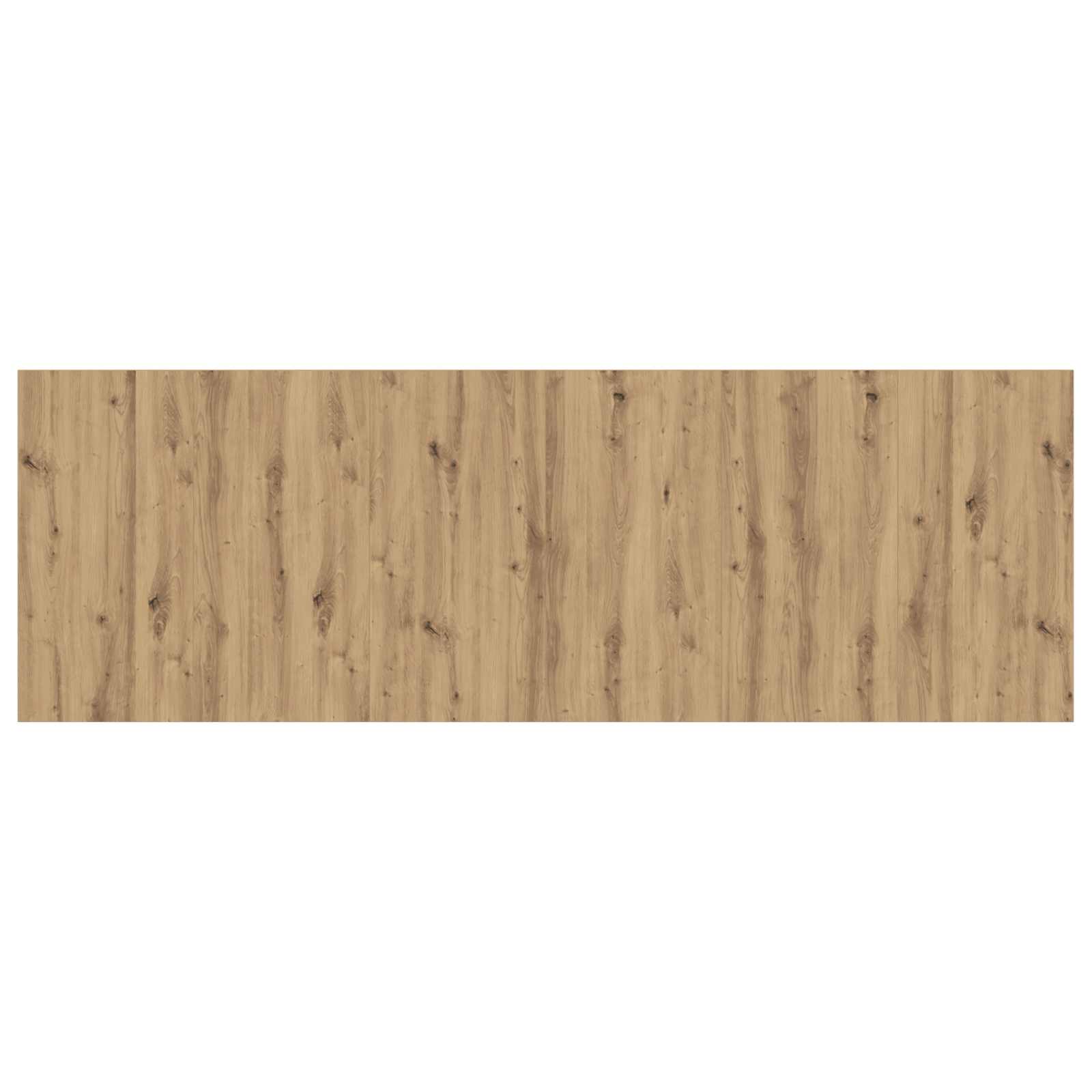 Hoofdbord Met Kast met lade 3 pcs Artisan Eiken Bewerkt hout