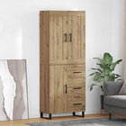 Tall cabinet Artisan Oak 69.5 x 34 x 180 cm Engineered wood