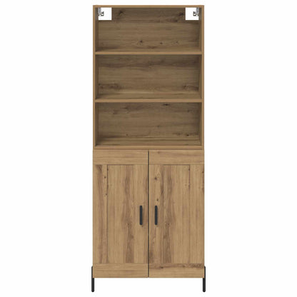 Hoge kast Artisan Eiken 69,5 x 32,5 x 180 cm Bewerkt hout