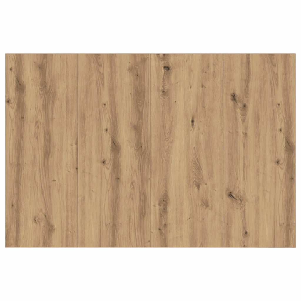 Hoofdbord Met Kast met lade 3 pcs Artisan Eiken Bewerkt hout
