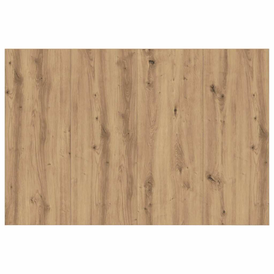 Hoofdbord Met Kast met lade 3 pcs Artisan Eiken Bewerkt hout