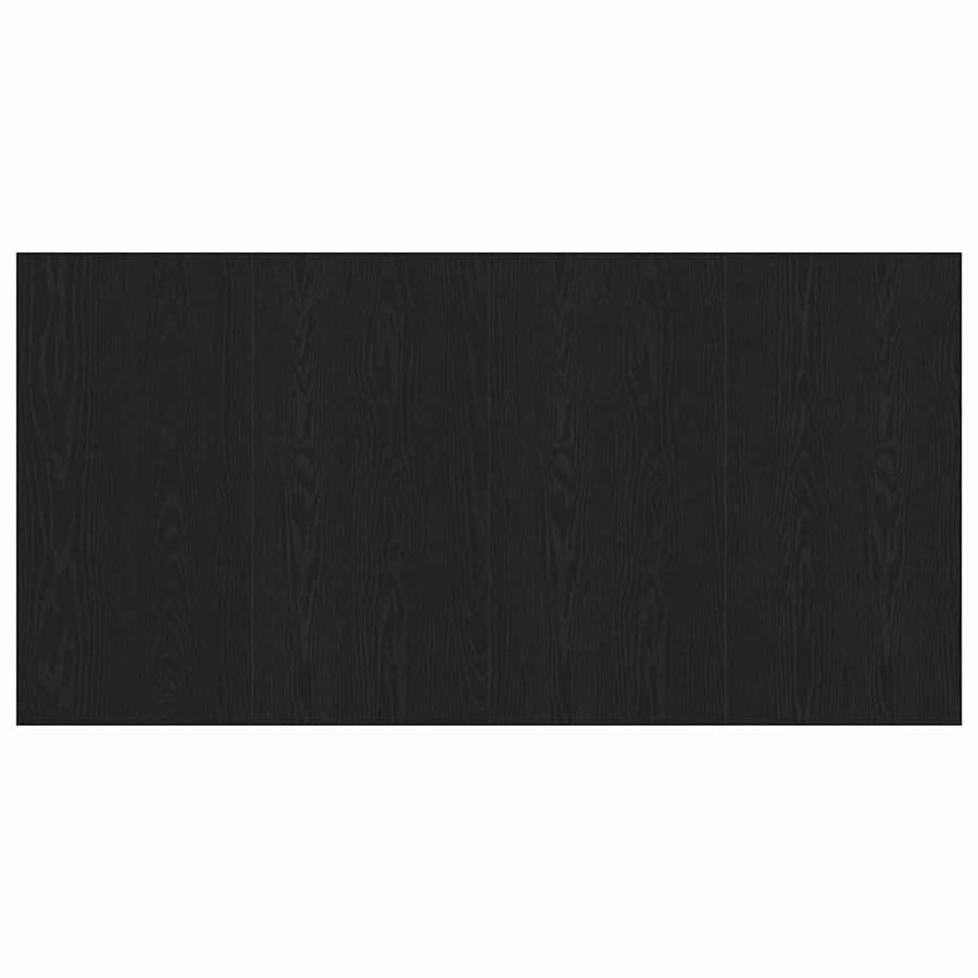 Bed hoofdbord met kastjes 3 pcs Zwart Eiken Bewerkt hout
