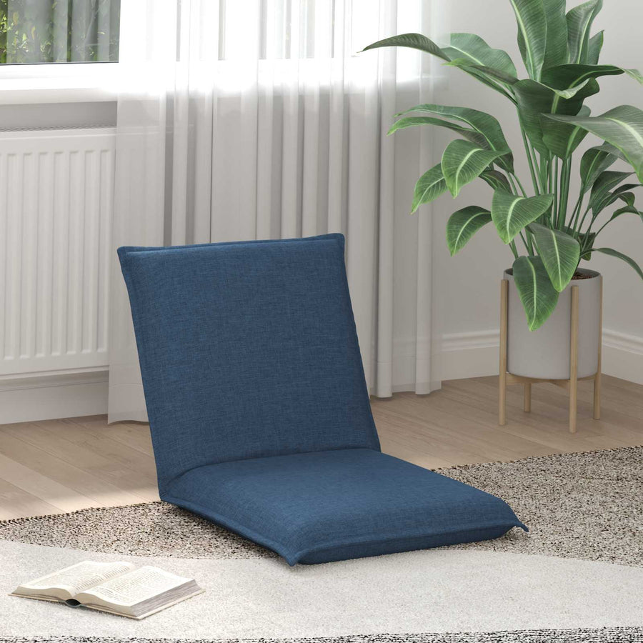 Vloerstoel Blauw 54 x 64 x 59 cm Stof