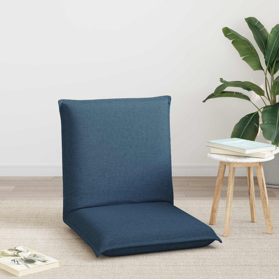 Vloerstoel Blauw 54 x 64 x 59 cm Stof