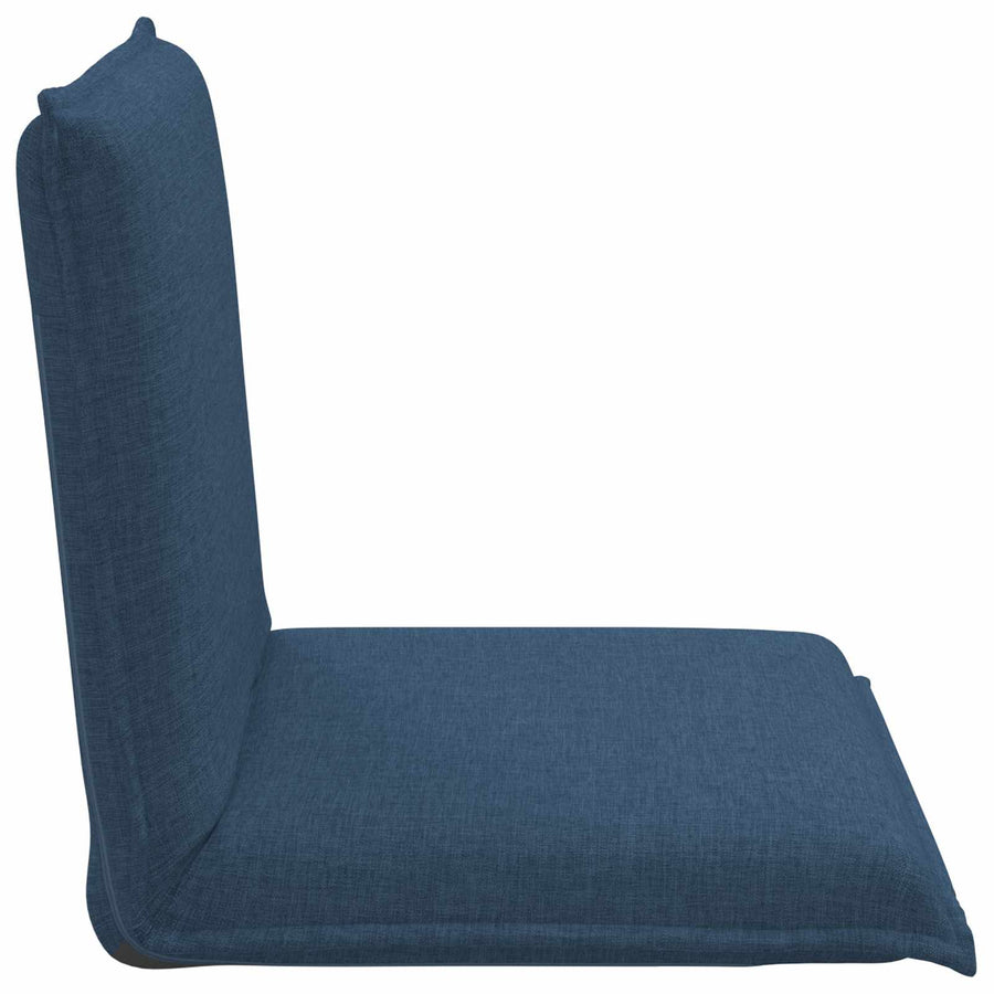 Vloerstoel Blauw 54 x 64 x 59 cm Stof