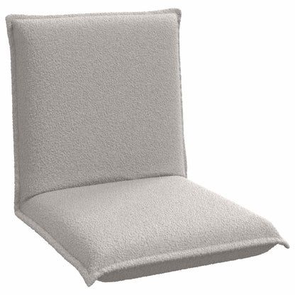 Vloerstoel Lichtgrijs 54 x 64 x 59 cm Schapenstof