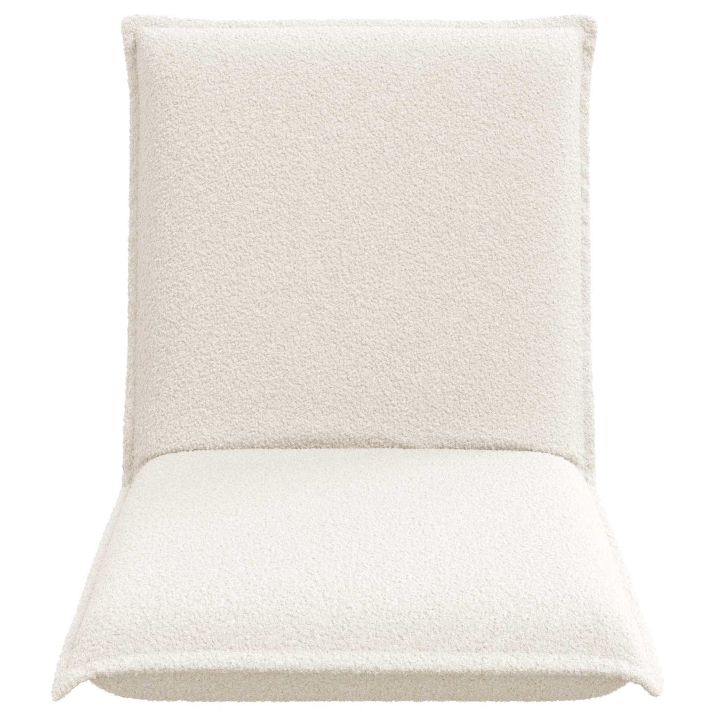 Vloerstoel Crème 54 x 64 x 59 cm Schapenstof