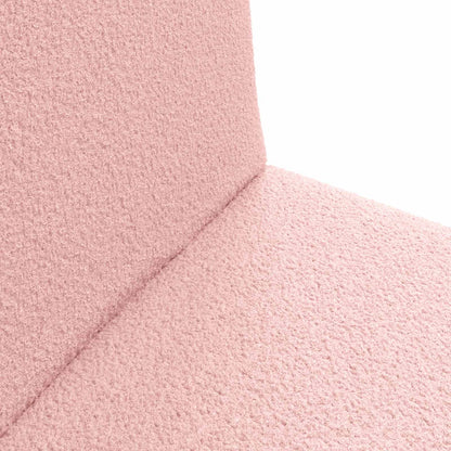 Vloerstoel Roze 54 x 64 x 59 cm Schapenstof