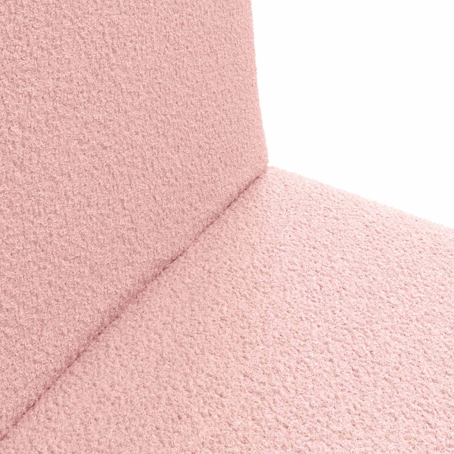 Vloerstoel Roze 54 x 64 x 59 cm Schapenstof