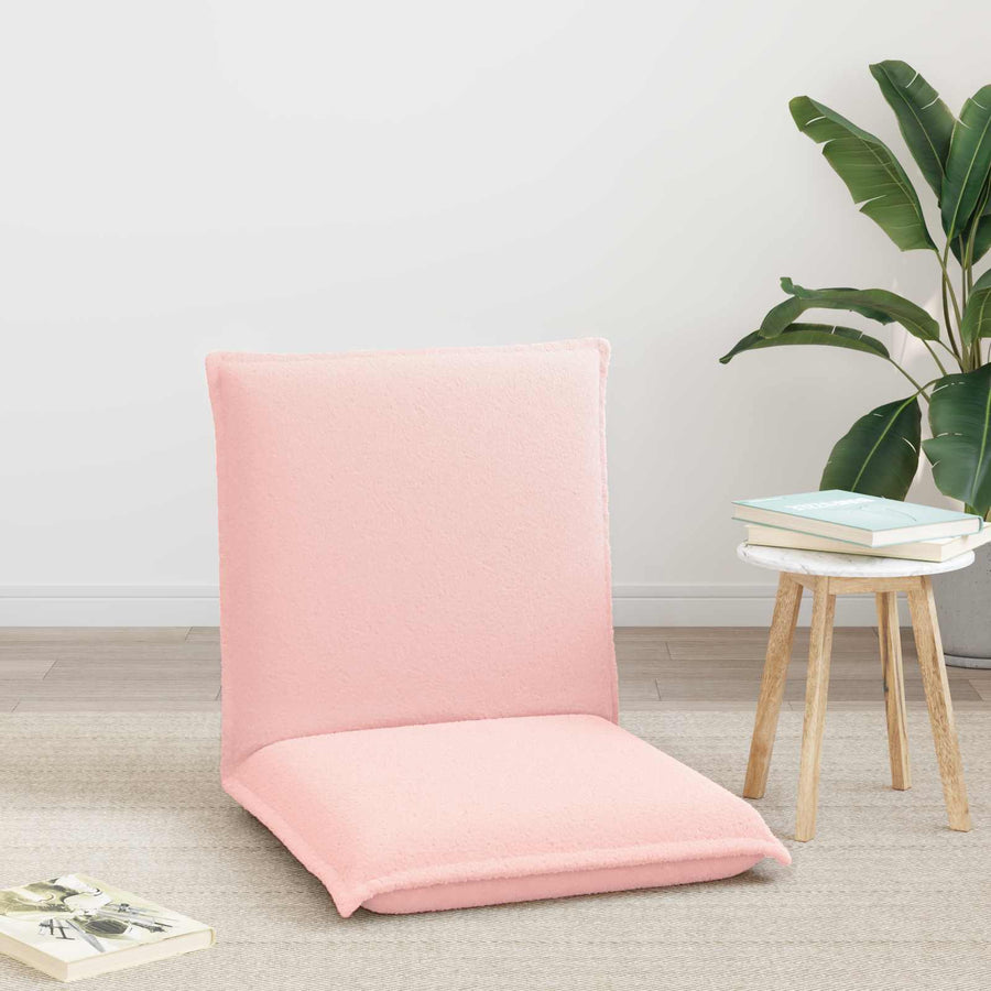 Vloerstoel Roze 54 x 64 x 59 cm Schapenstof