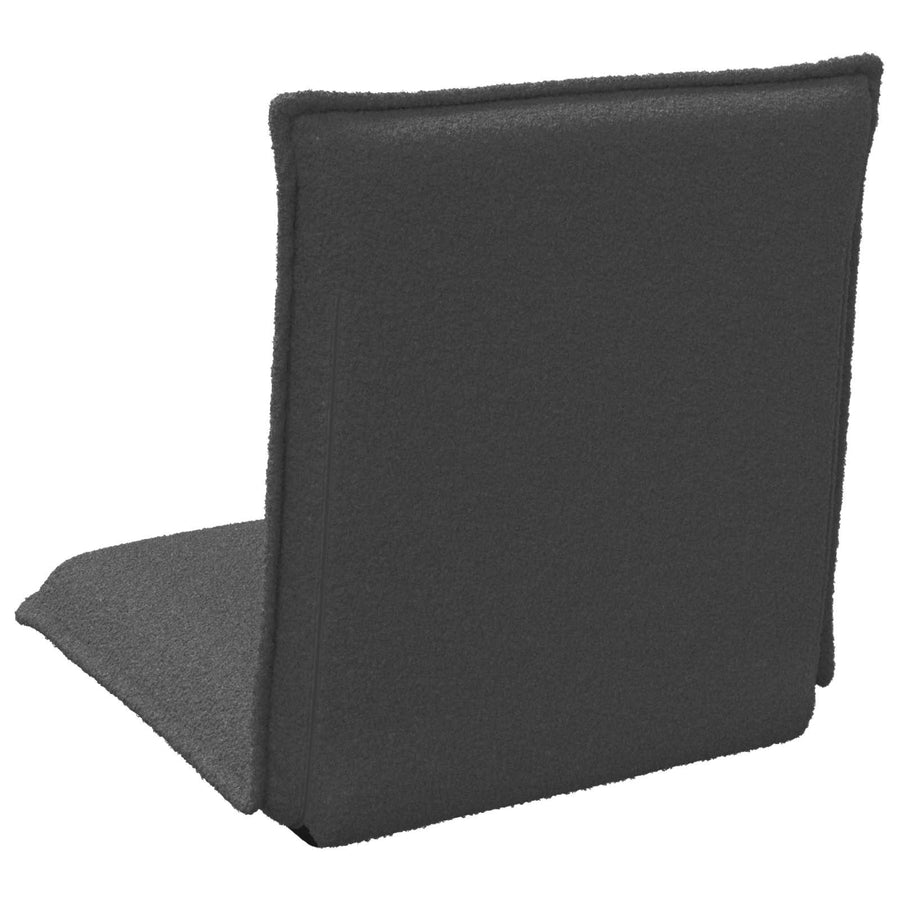 Vloerstoel Donkergrijs 54 x 64 x 59 cm Schapenstof
