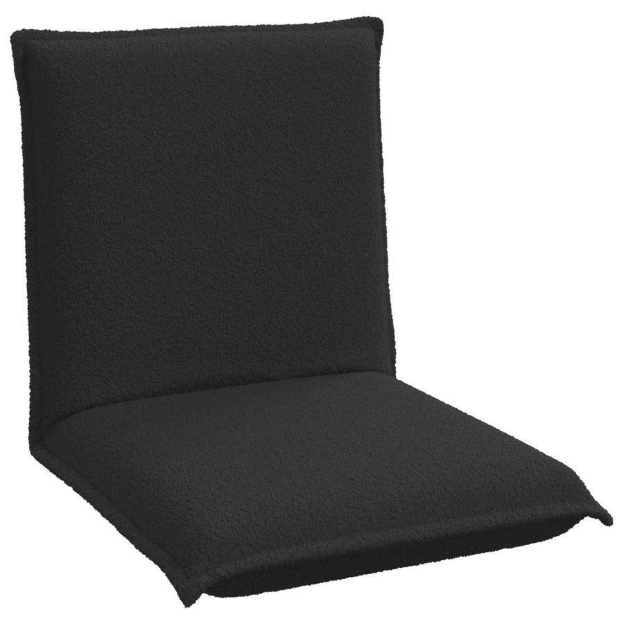 Vloerstoel Zwart 54 x 64 x 59 cm Schapenstof
