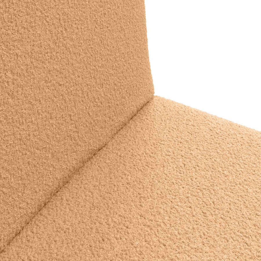 Vloerstoel Beige 54 x 64 x 59 cm Schapenstof