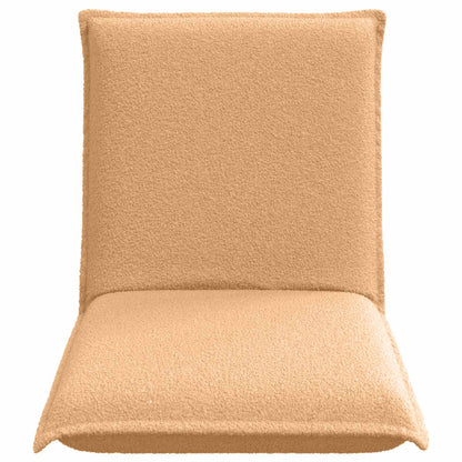 Vloerstoel Beige 54 x 64 x 59 cm Schapenstof