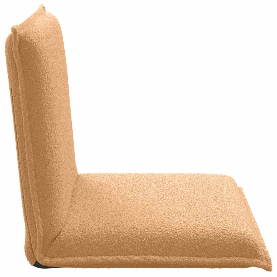 Vloerstoel Beige 54 x 64 x 59 cm Schapenstof