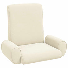 Vloerstoel Crème 68 x 51 x 56 cm Grove Fluweel