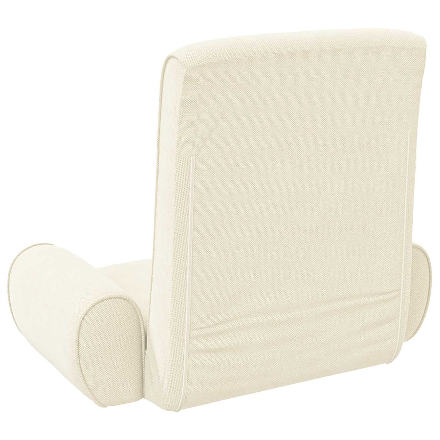 Vloerstoel Crème 68 x 51 x 56 cm Grove Fluweel