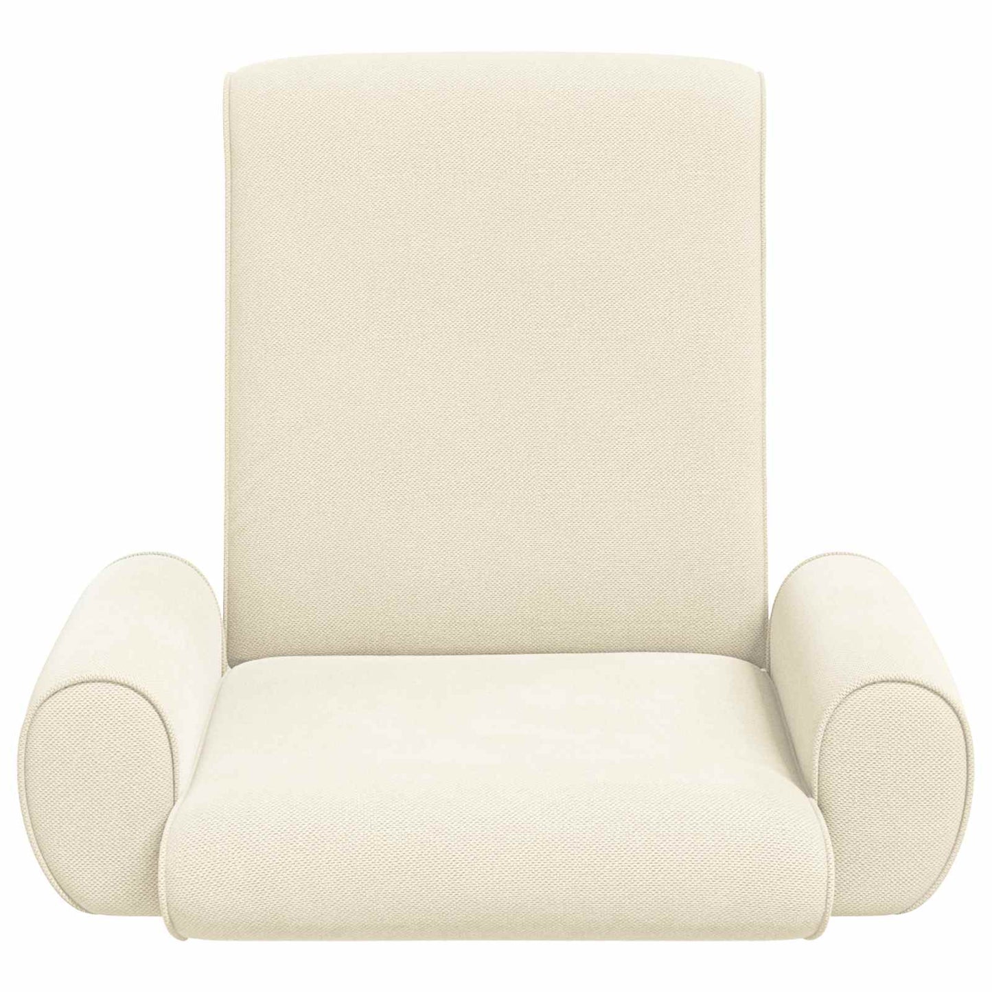 Vloerstoel Crème 68 x 51 x 56 cm Grove Fluweel