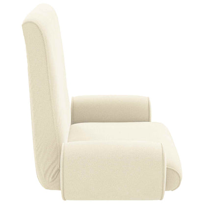 Vloerstoel Crème 68 x 51 x 56 cm Grove Fluweel