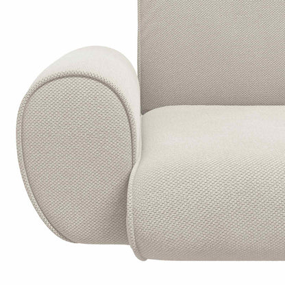 Vloerstoel Havermout 68 x 51 x 56 cm Grove Fluweel