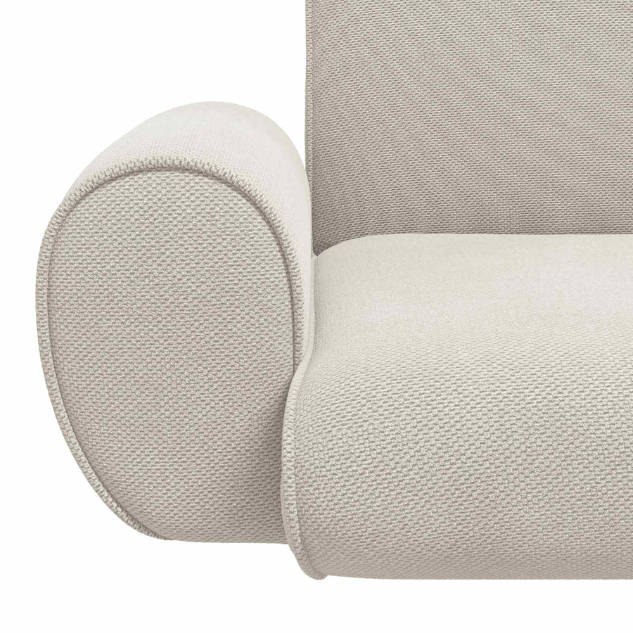 Vloerstoel Havermout 68 x 51 x 56 cm Grove Fluweel