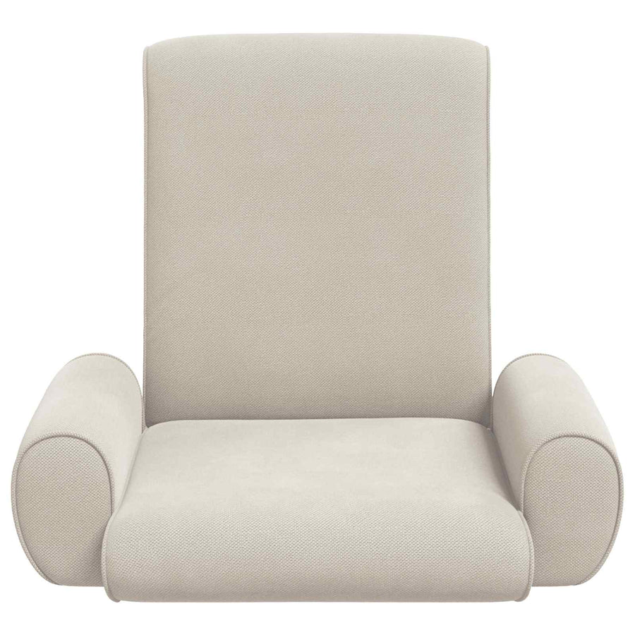 Vloerstoel Havermout 68 x 51 x 56 cm Grove Fluweel