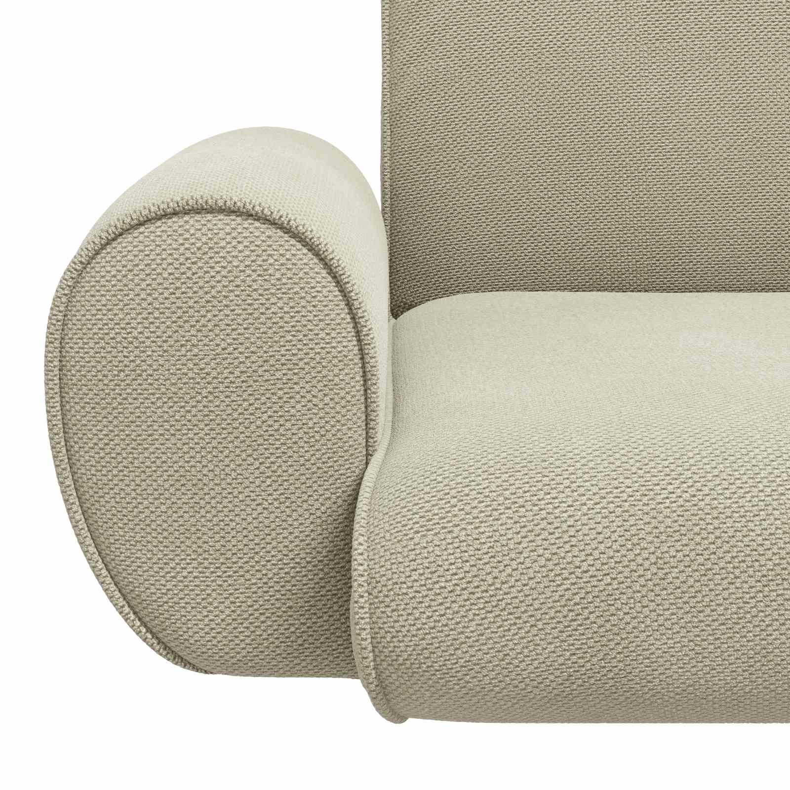 Vloerstoel Zand 68 x 51 x 56 cm Grove Fluweel