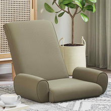 Vloerstoel Kaki 68 x 51 x 56 cm Grove Fluweel