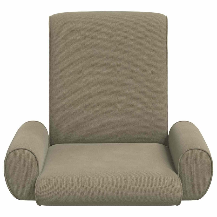 Vloerstoel Kaki 68 x 51 x 56 cm Grove Fluweel