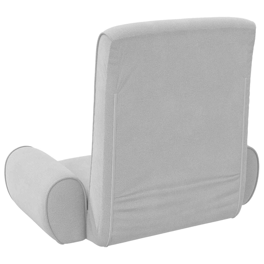 Vloerstoel Lichtgrijs 68 x 51 x 56 cm Grove Fluweel