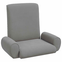 Vloerstoel Donkergrijs 68 x 51 x 56 cm Grove Fluweel