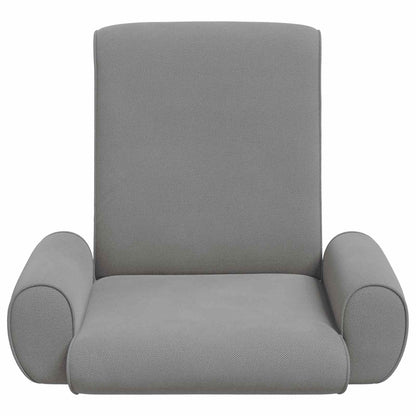 Vloerstoel Donkergrijs 68 x 51 x 56 cm Grove Fluweel