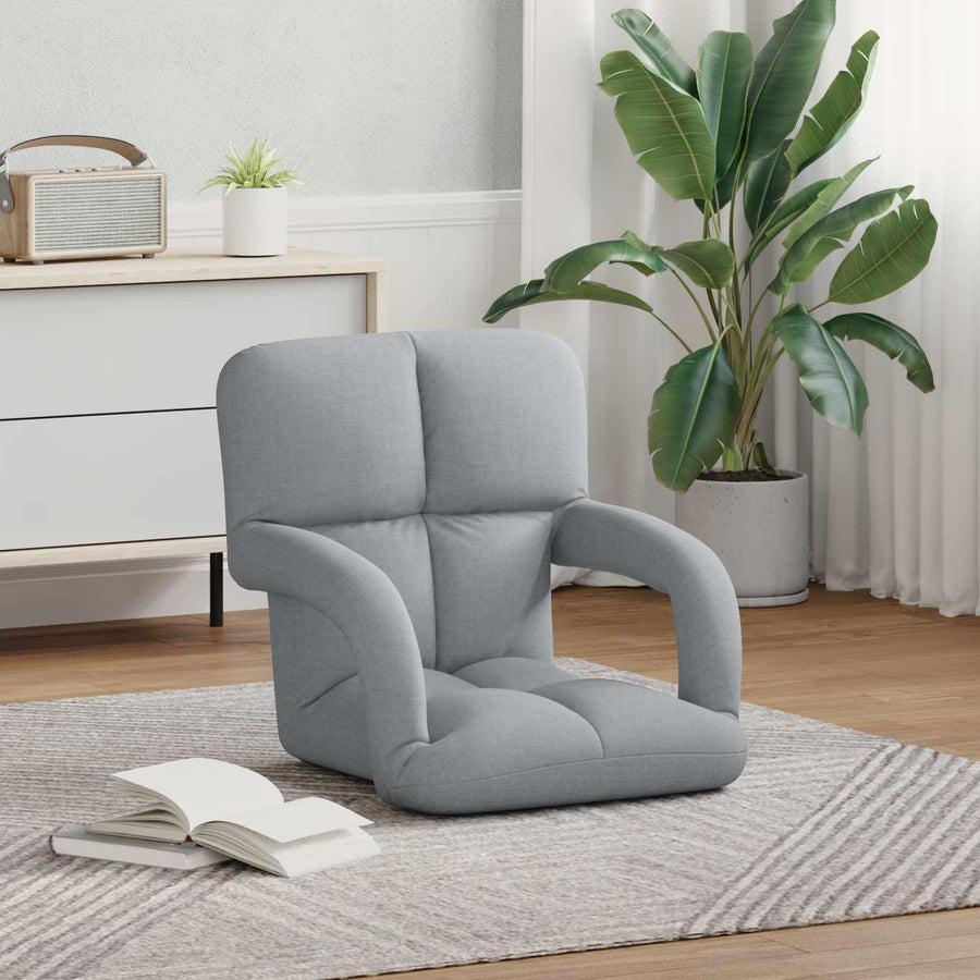 Verstelbare vlo stoelen Lichtgrijs 58 x 62 x 58 cm Stof