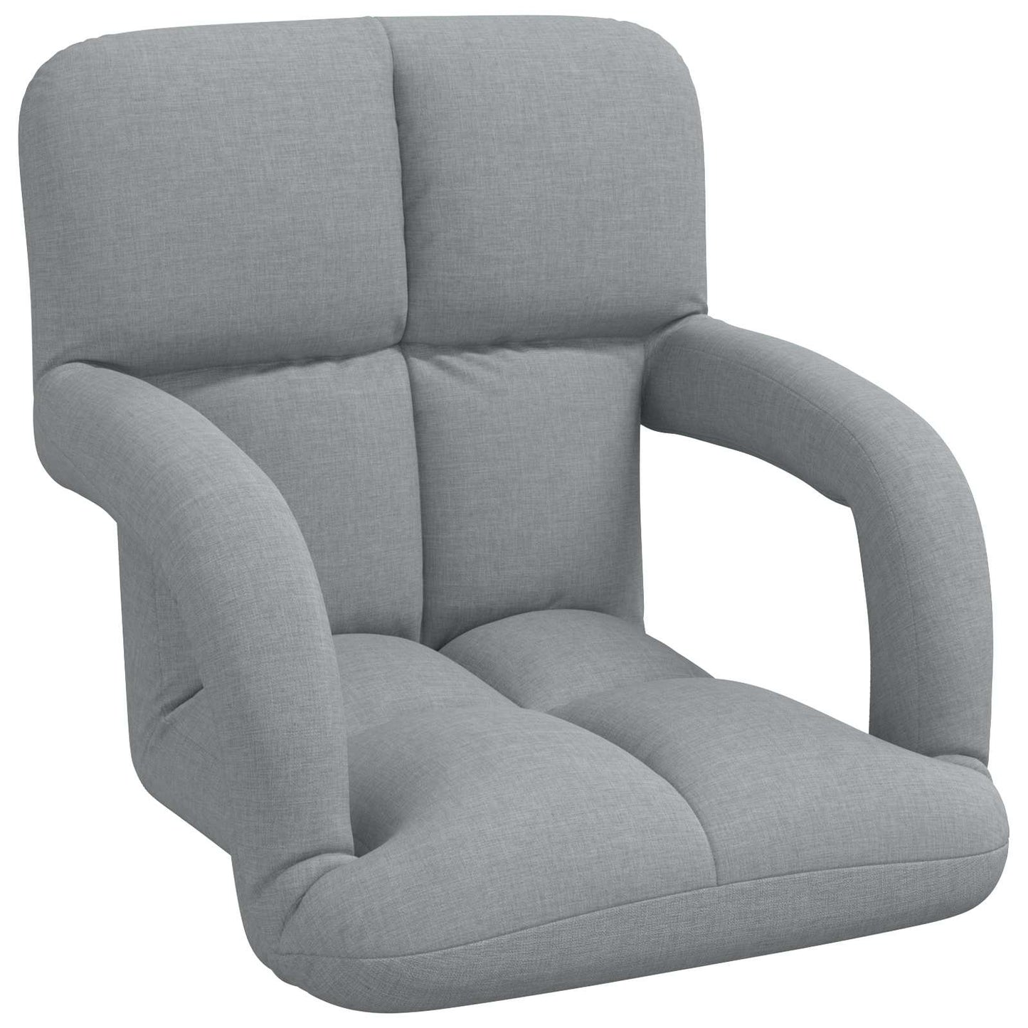 Verstelbare vlo stoelen Lichtgrijs 58 x 62 x 58 cm Stof