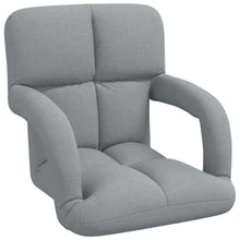 Verstelbare vlo stoelen Lichtgrijs 58 x 62 x 58 cm Stof