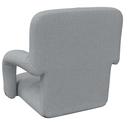 Verstelbare vlo stoelen Lichtgrijs 58 x 62 x 58 cm Stof