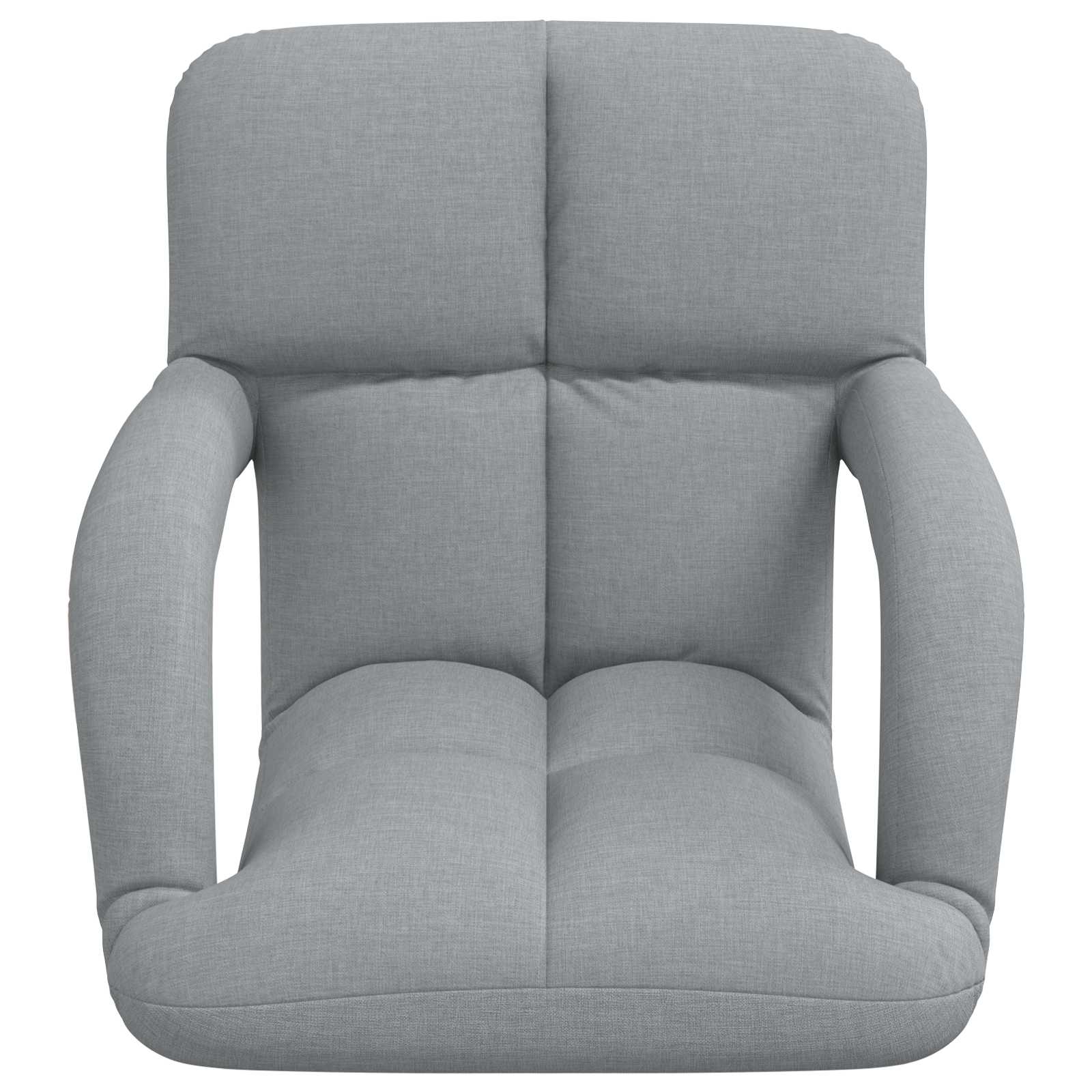 Verstelbare vlo stoelen Lichtgrijs 58 x 62 x 58 cm Stof
