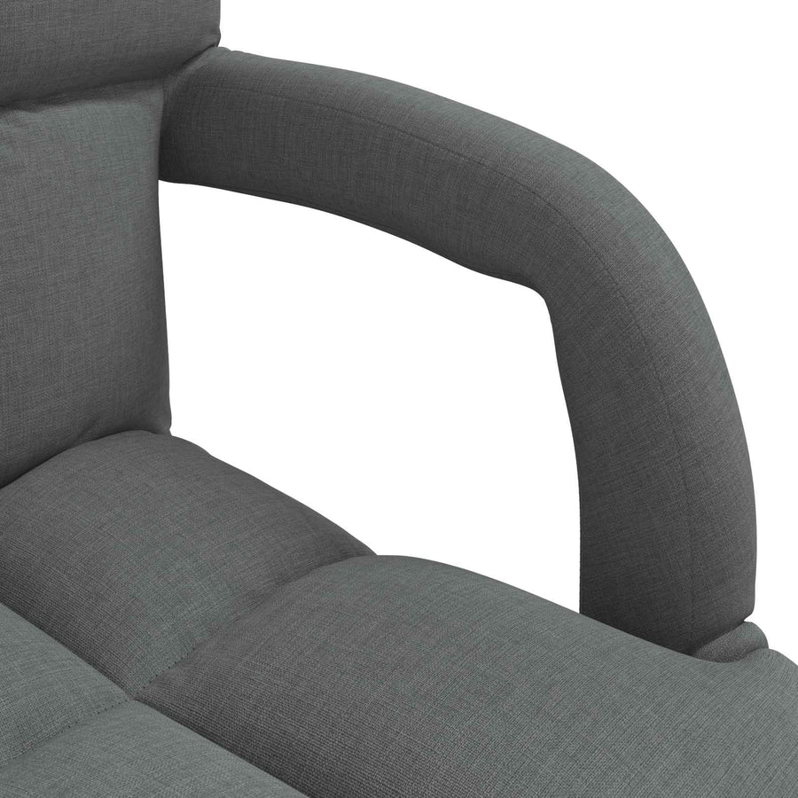 Verstelbare vlo stoelen Donkergrijs 58 x 62 x 58 cm Stof