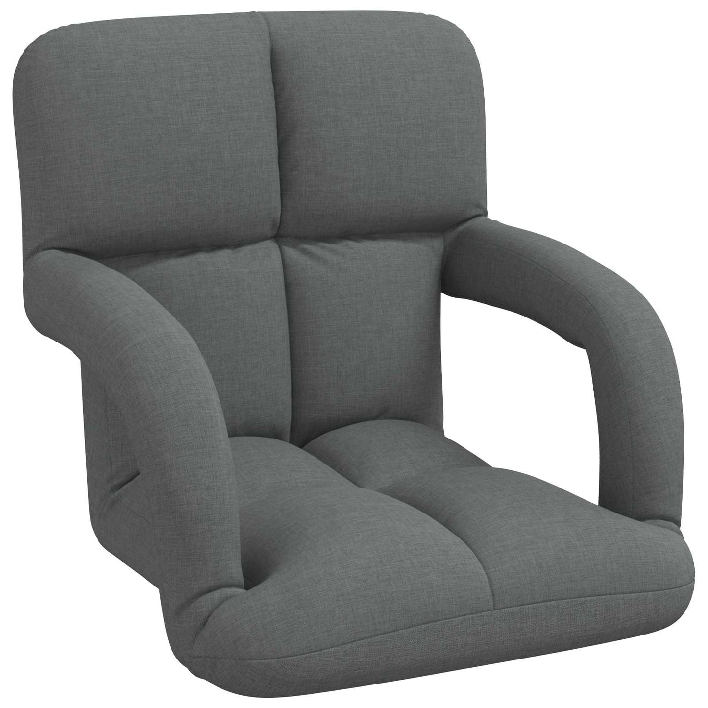 Verstelbare vlo stoelen Donkergrijs 58 x 62 x 58 cm Stof
