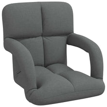 Verstelbare vlo stoelen Donkergrijs 58 x 62 x 58 cm Stof