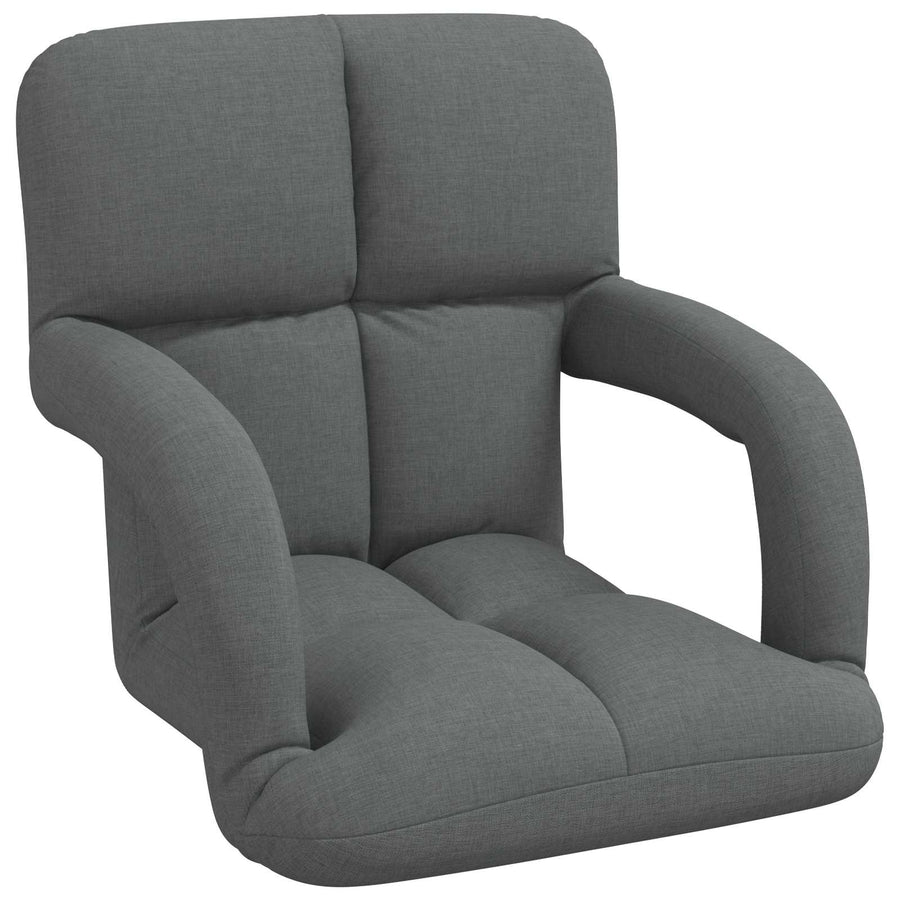 Verstelbare vlo stoelen Donkergrijs 58 x 62 x 58 cm Stof