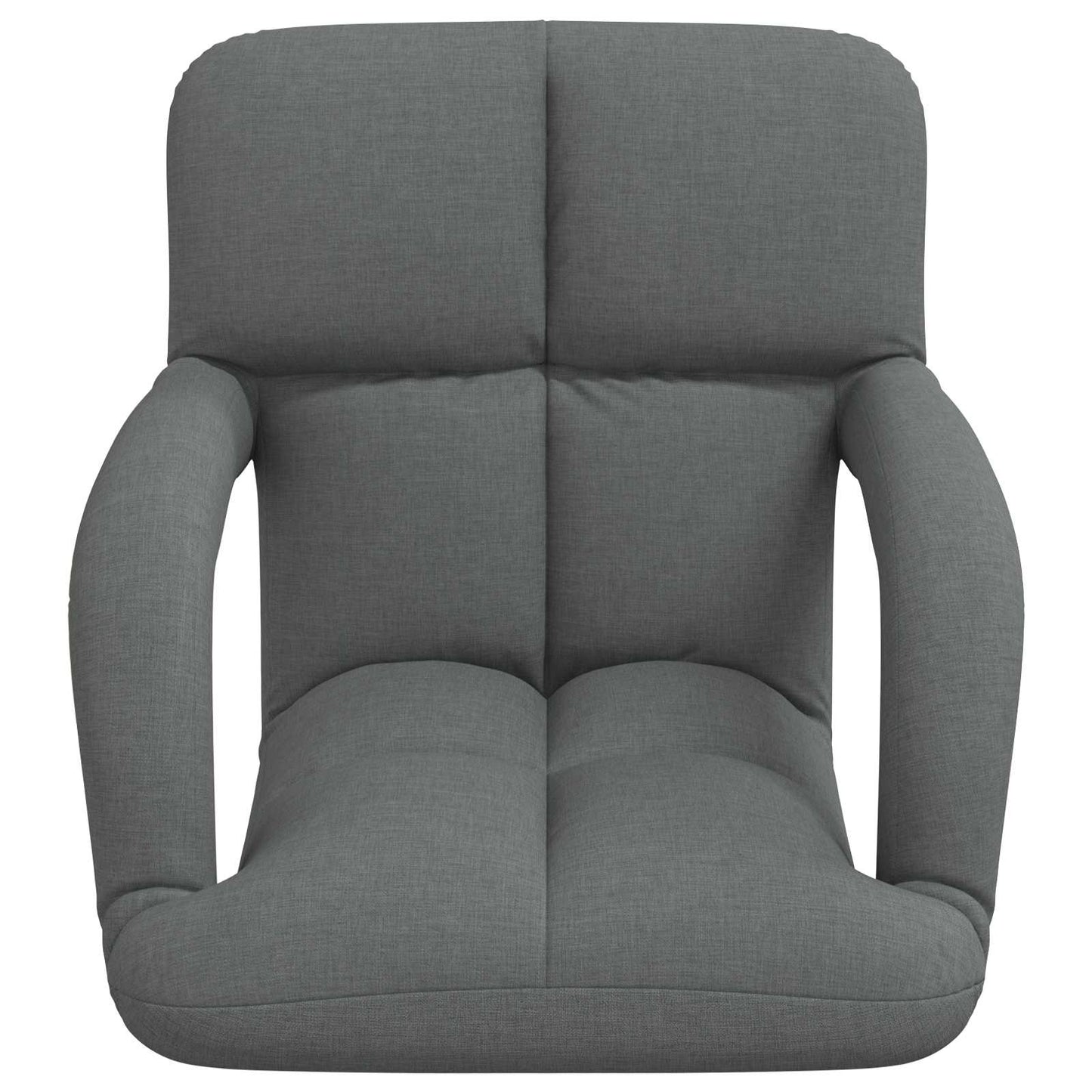 Verstelbare vlo stoelen Donkergrijs 58 x 62 x 58 cm Stof