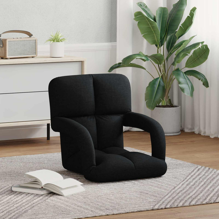 Verstelbare vlo stoelen Zwart 58 x 62 x 58 cm Stof