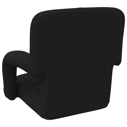 Verstelbare vlo stoelen Zwart 58 x 62 x 58 cm Stof