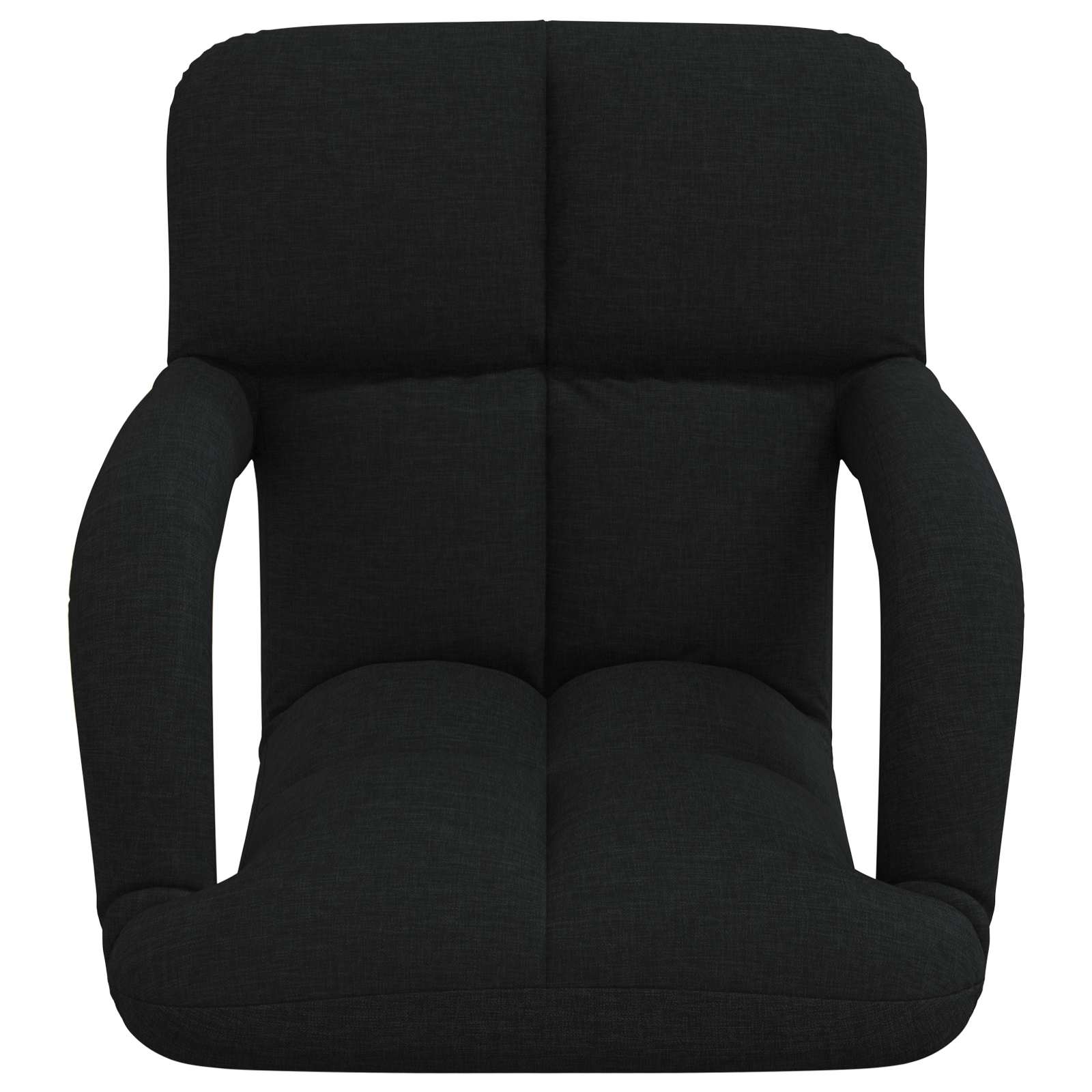 Verstelbare vlo stoelen Zwart 58 x 62 x 58 cm Stof