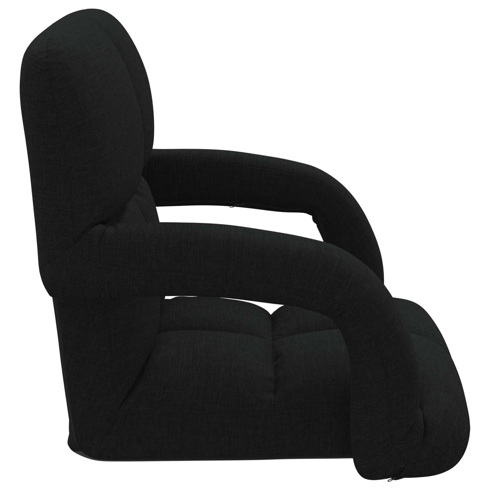 Verstelbare vlo stoelen Zwart 58 x 62 x 58 cm Stof