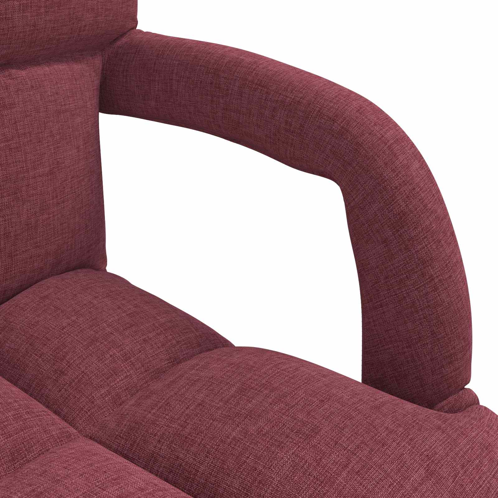 Verstelbare vlo stoelen Wijnrood 58 x 62 x 58 cm Stof